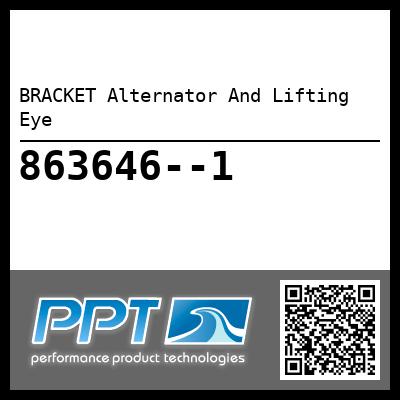 BRACKET Alternator And Lifting Eye