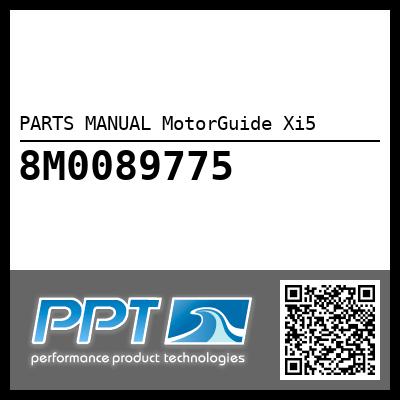 PARTS MANUAL MotorGuide Xi5