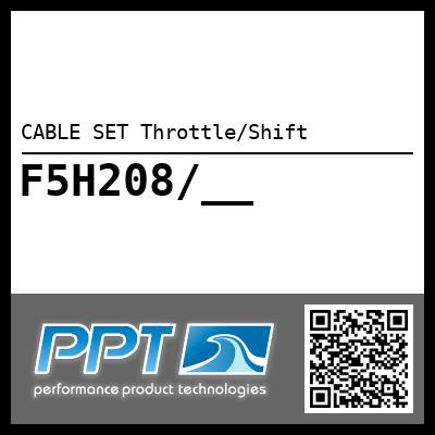 CABLE SET Throttle/Shift