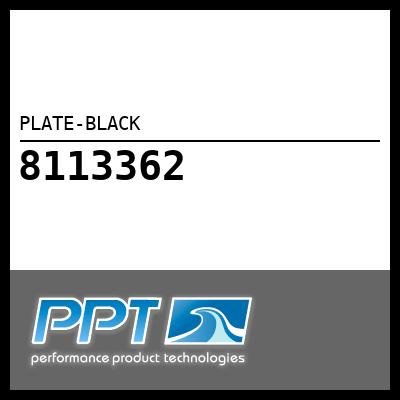 PLATE-BLACK PLATE-BLACK