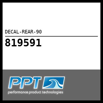 DECAL-REAR-90 DECAL-REAR-90