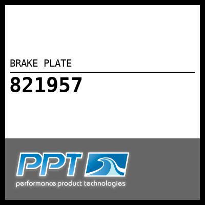 BRAKE PLATE