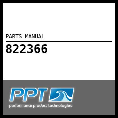 PARTS MANUAL PARTS MANUAL