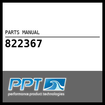PARTS MANUAL PARTS MANUAL