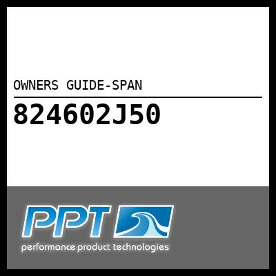 OWNERS GUIDE-SPAN OWNERS GUIDE-SPAN