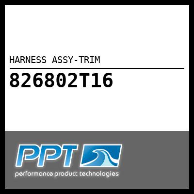 HARNESS ASSY-TRIM HARNESS ASSY-TRIM