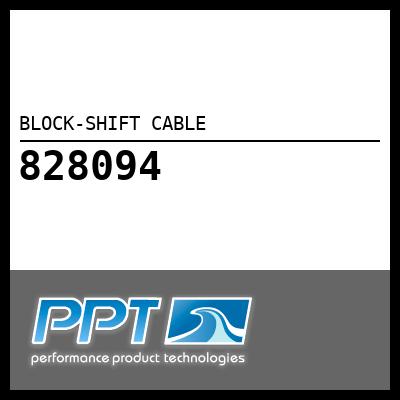 BLOCK-SHIFT CABLE