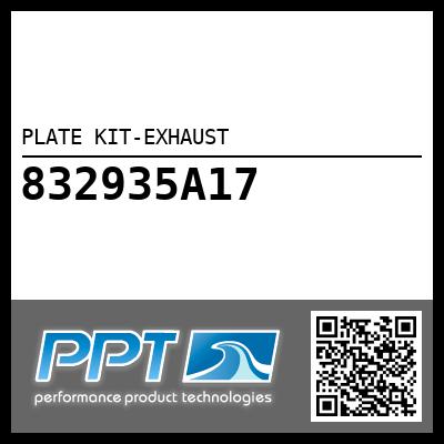 PLATE KIT-EXHAUST