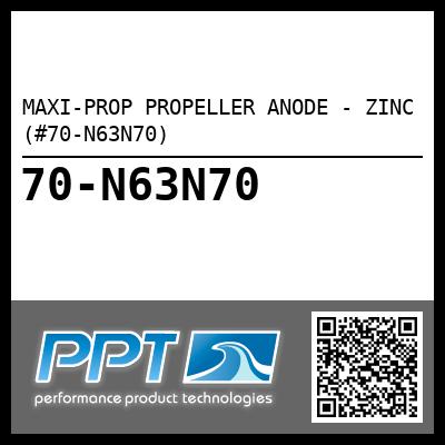 MAXI-PROP PROPELLER ANODE - ZINC (#70-N63N70) - Click Here to See Product Details
