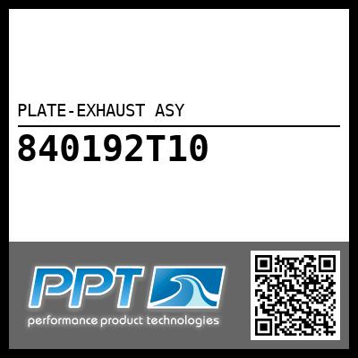 PLATE-EXHAUST ASY