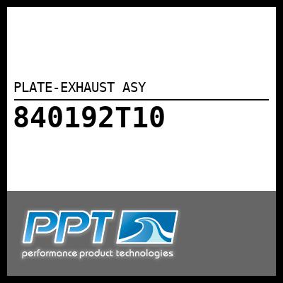 PLATE-EXHAUST ASY