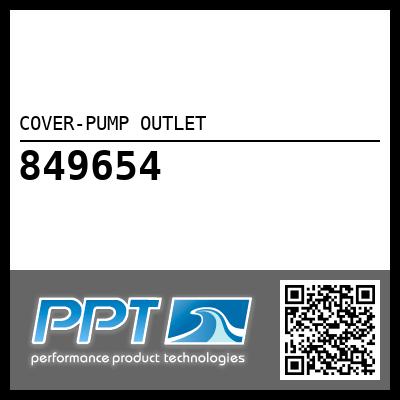 COVER-PUMP OUTLET