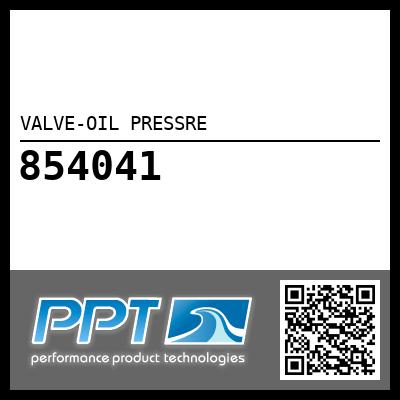 VALVE-OIL PRESSRE