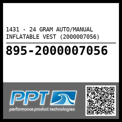 1431 - 24 GRAM AUTO/MANUAL INFLATABLE VEST (2000007056)