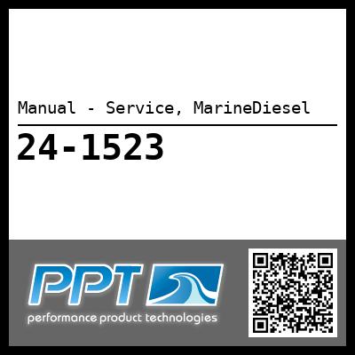 Manual - Service, MarineDiesel - Click Here to See Product Details