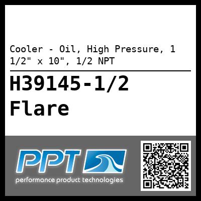 Cooler - Oil, High Pressure, 1 1/2