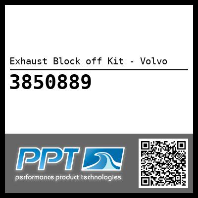 Exhaust Block off Kit - Volvo