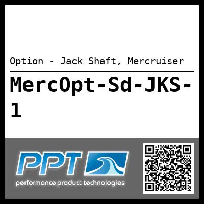 Option - Jack Shaft, Mercruiser