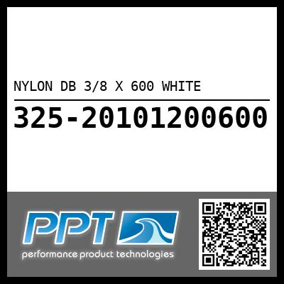 NYLON DB 3/8 X 600 WHITE - Click Here to See Product Details