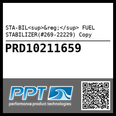 STA-BIL<sup>®</sup> FUEL STABILIZER(#269-22229) Copy - Click Here to See Product Details