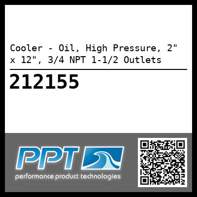 Cooler - Oil, High Pressure, 2