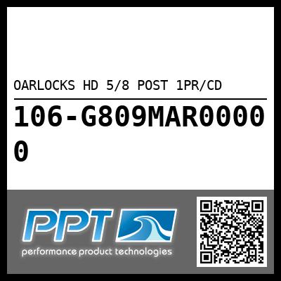 OARLOCKS HD 5/8 POST 1PR/CD - Click Here to See Product Details