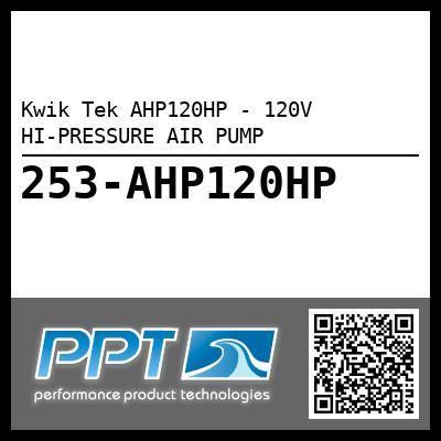 120V HI-PRESSURE AIR PUMP - Click Here to See Product Details