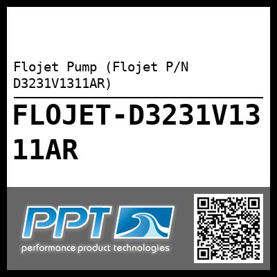 Flojet Pump (Flojet P/N D3231V1311AR)