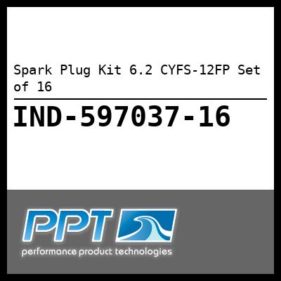 Spark Plug Kit 6.2 CYFS-12FP Set of 16