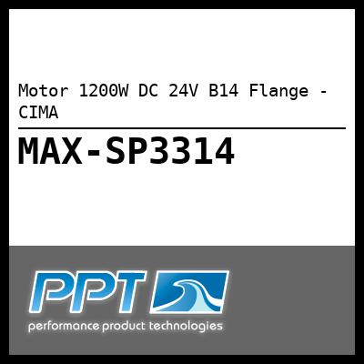 Motor 1200W DC 24V B14 Flange - CIMA