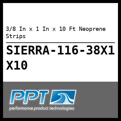 3/8 In x 1 In x 10 Ft Neoprene Strips 3/8 In x 1 In x 10 Ft Neoprene Strips