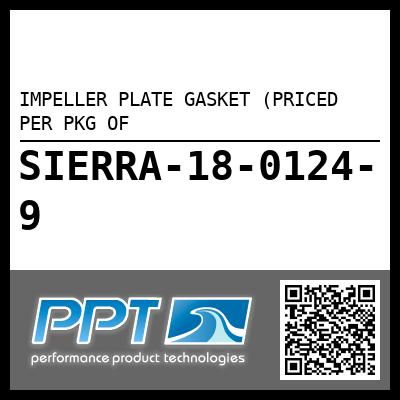 IMPELLER PLATE GASKET (PRICED PER PKG OF