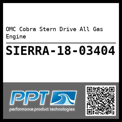 OMC Cobra Stern Drive All Gas Engine