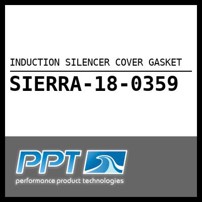 INDUCTION SILENCER COVER GASKET