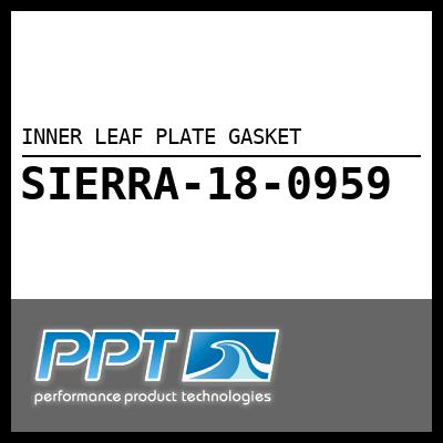 INNER LEAF PLATE GASKET INNER LEAF PLATE GASKET
