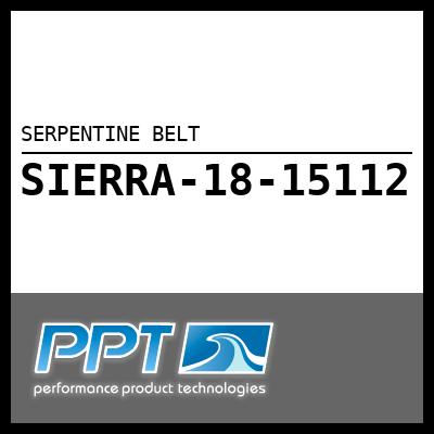 SERPENTINE BELT SERPENTINE BELT