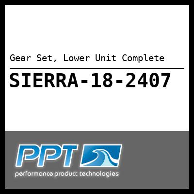 Gear Set, Lower Unit Complete Gear Set, Lower Unit Complete