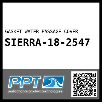GASKET WATER PASSAGE COVER