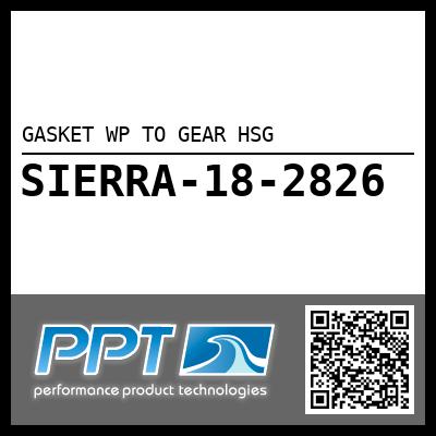 GASKET WP TO GEAR HSG