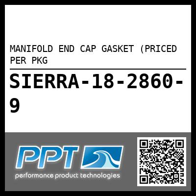 MANIFOLD END CAP GASKET (PRICED PER PKG