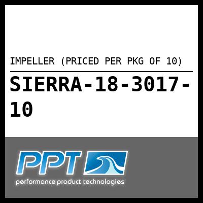 IMPELLER (PRICED PER PKG OF 10) IMPELLER (PRICED PER PKG OF 10)