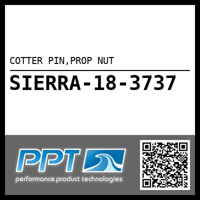 COTTER PIN,PROP NUT
