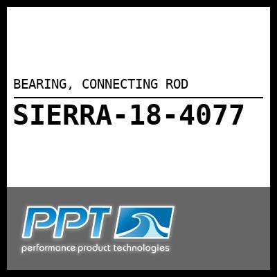 BEARING, CONNECTING ROD BEARING, CONNECTING ROD