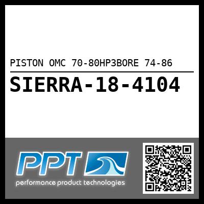 PISTON OMC 70-80HP3BORE 74-86
