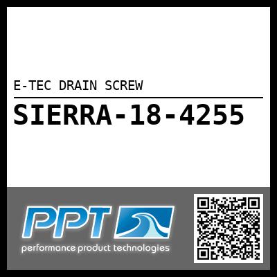 E-TEC DRAIN SCREW