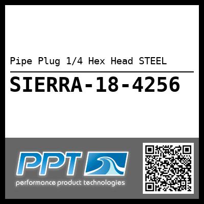 Pipe Plug 1/4 Hex Head STEEL