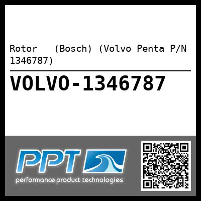 Rotor   (Bosch) (Volvo Penta P/N 1346787)