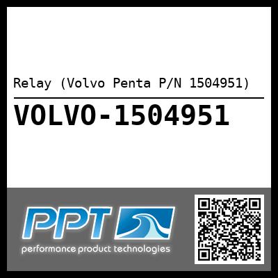Relay (Volvo Penta P/N 1504951)