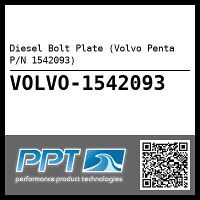 Diesel Bolt Plate (Volvo Penta P/N 1542093)