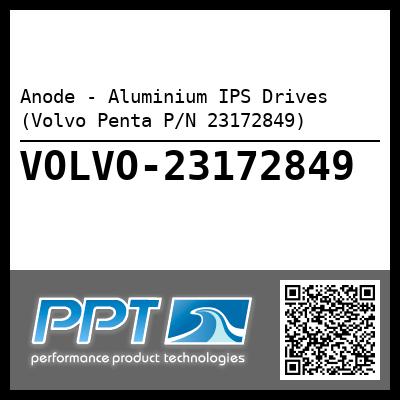Anode - Aluminium IPS Drives (Volvo Penta P/N 23172849)